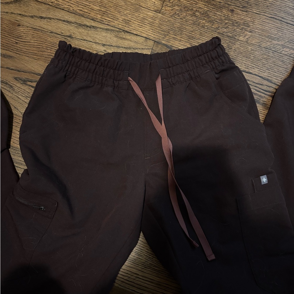 Figs espresso Uman relaxed jogger